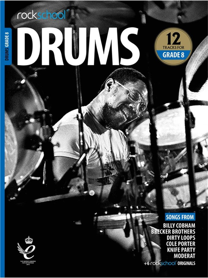 ROCKSCHOOL DRUMS GRADE 8 (2018)