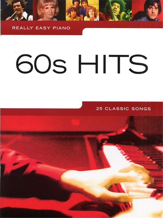 Easy piano book with classic 60s pop and rock songs

