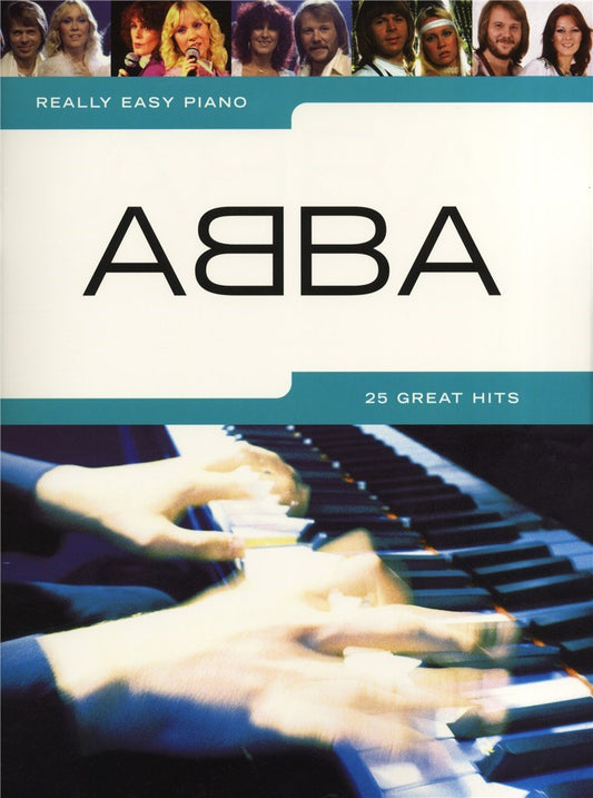Easy Piano Arrangements of ABBA Pop Classics

