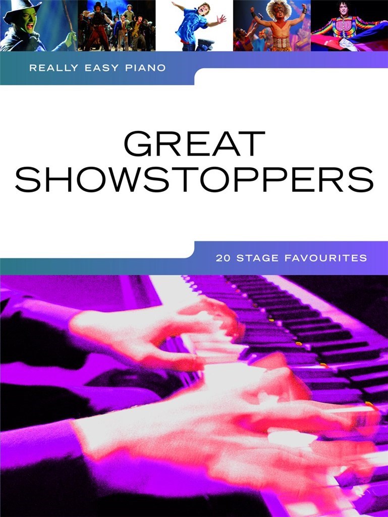 Easy Piano Sheet Music for Famous Stage Songs

