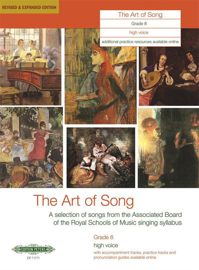THE ART OF SONG GRADE 8 HIGH VOICE