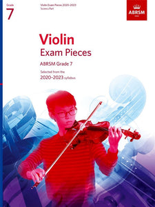 PIEZAS DE EXAMEN DE VIOLÍN 2020-2023 GRADO 7 (PARTITURA Y PARTE)