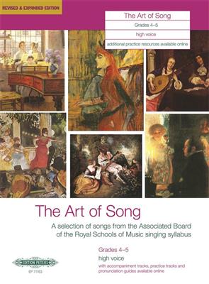 THE ART OF SONG GRADES 4-5,HIGH VOICE